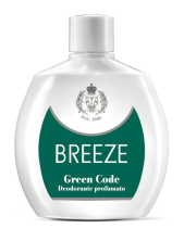 Breeze Squeeze Deodorante Profumato - Green Code - 100 Ml