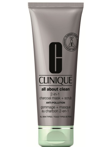 Clinique All About Clean Maschera Al Carbone + Scrub 100Ml