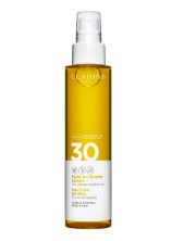 Clarins Olio Solare Spray Corpo E Capelli Uva/uvb 30 150ml