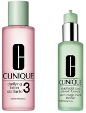 Clinique Cleansing + Exfoliating: Skin Type 3 Cofanetto