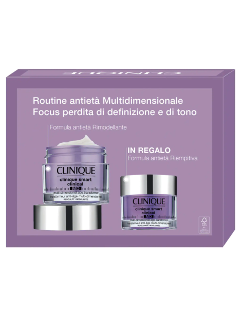 Clinique Set Smart Md Resculpt + Revolumize Cofanetto