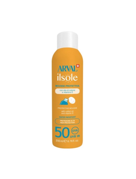 Arval Ilsole Mousse Protettiva 200 Ml Spf 50