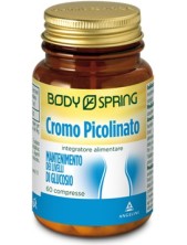 Angelini Body Spring Cromo Picolinato Integratore Alimentare Circolazione 60 Compresse