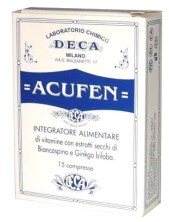 Deca Acufen Integratore Alimentare Microcircolo 15 Compresse