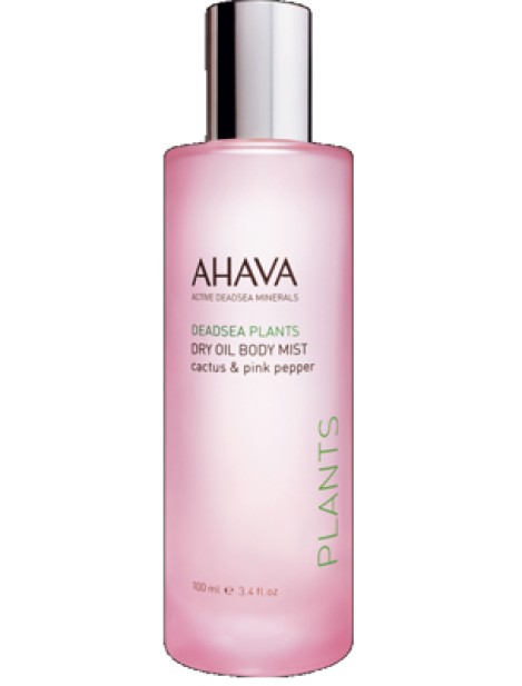 Ahava Dead Sea Plants Dry Oil Body Mist Cactus & Pink Pepper 100Ml