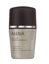 Ahava Time To Energize Mineral Deodorant Men Roll On 50ml