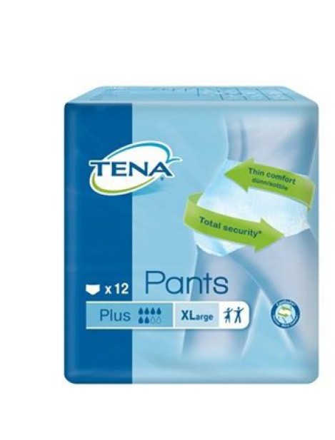 Tena Pants Plus Xl New 12Pz 2734