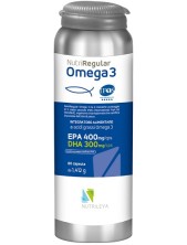 Nutrileya Nutriregular Omega 3 Integratore Alimentare Funzione Cognitiva, Memoria E Regolare I Livelli Di Colesterolo 80 Capsule