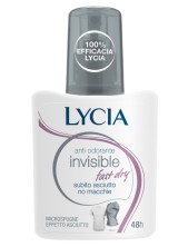 Lycia Invisible Fast Dry Deodorante Anti Macchia 75 Ml
