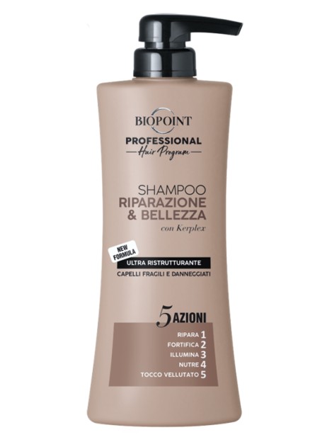 Biopoint Professional Hair Program Shampoo Riparazione & Bellezza 400Ml 